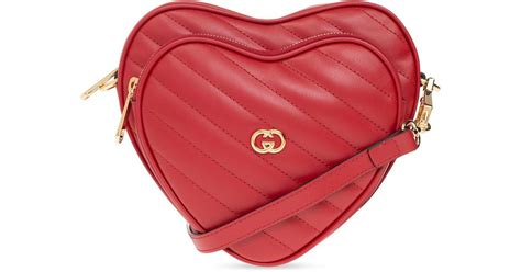 heart shaped gucci bag|gucci heart shaped bag.